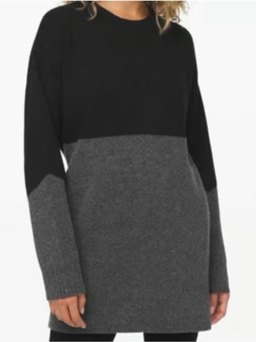 Lululemon Restful Intention
Sweater Tunic Length Colorblock